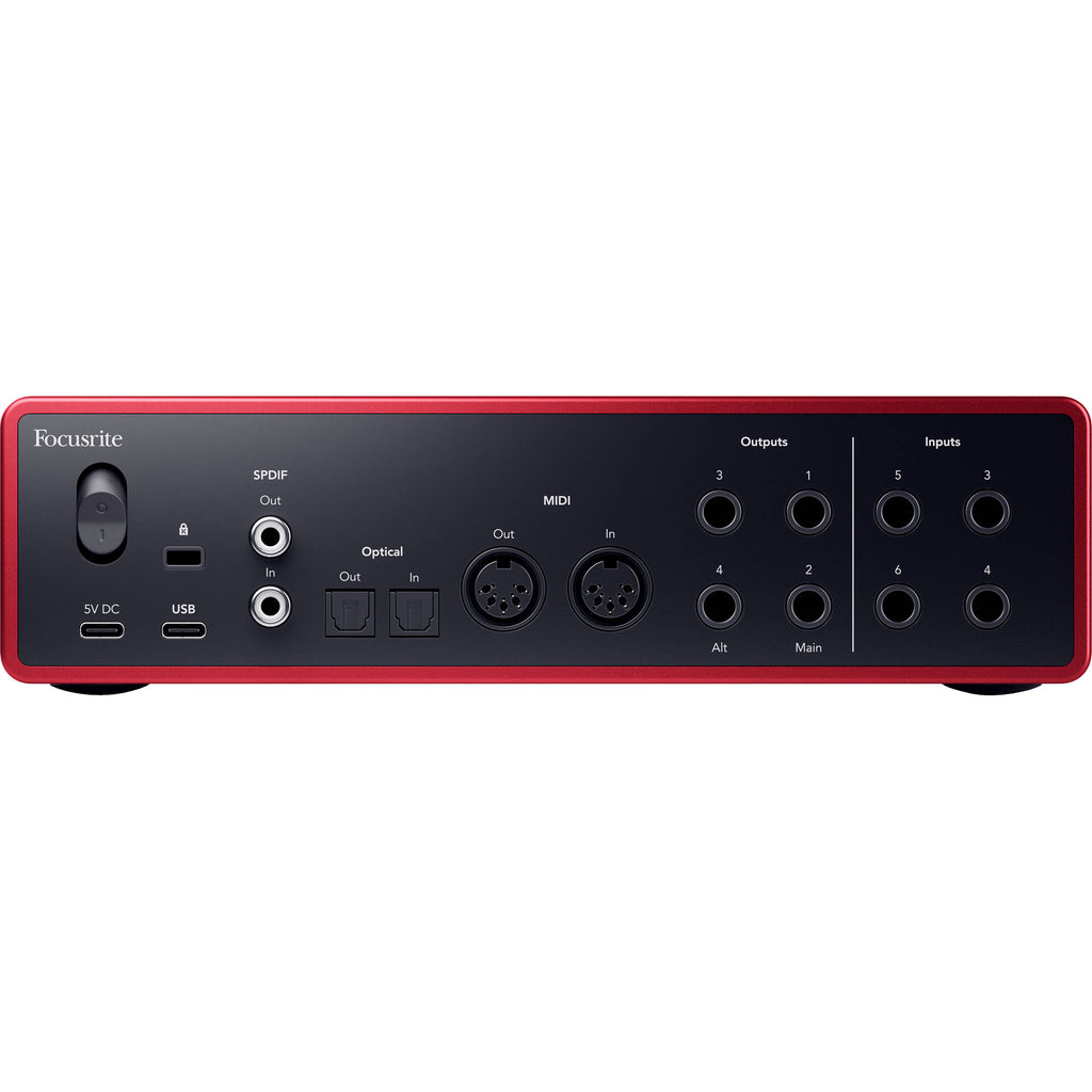 Focusrite Scarlett 16i16 4th Gen audio interface, in black