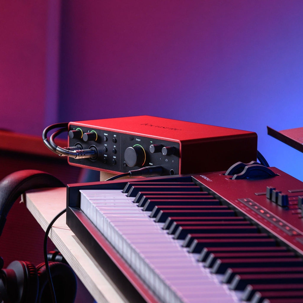 Focusrite Scarlett 16i16 4th Gen audio interface, in black