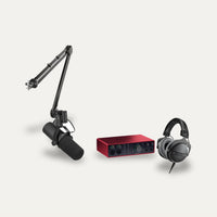 Focusrite Scarlett 16i16 4th Gen + Shure SM7B + Beyerdynamic DT 770 Pro X Vocal Set