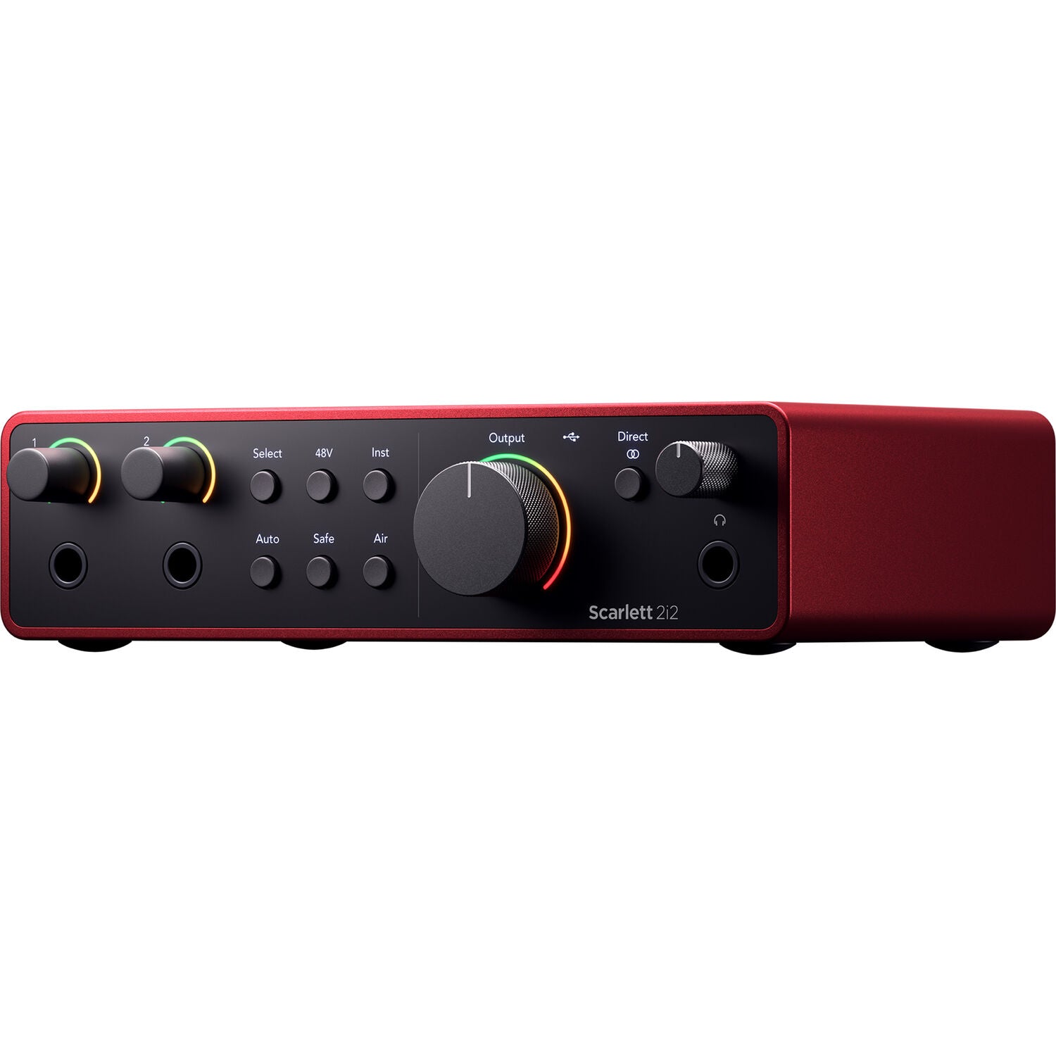 Focusrite Scarlett 2i2 4th Gen USB audio interface, lifestyle setting