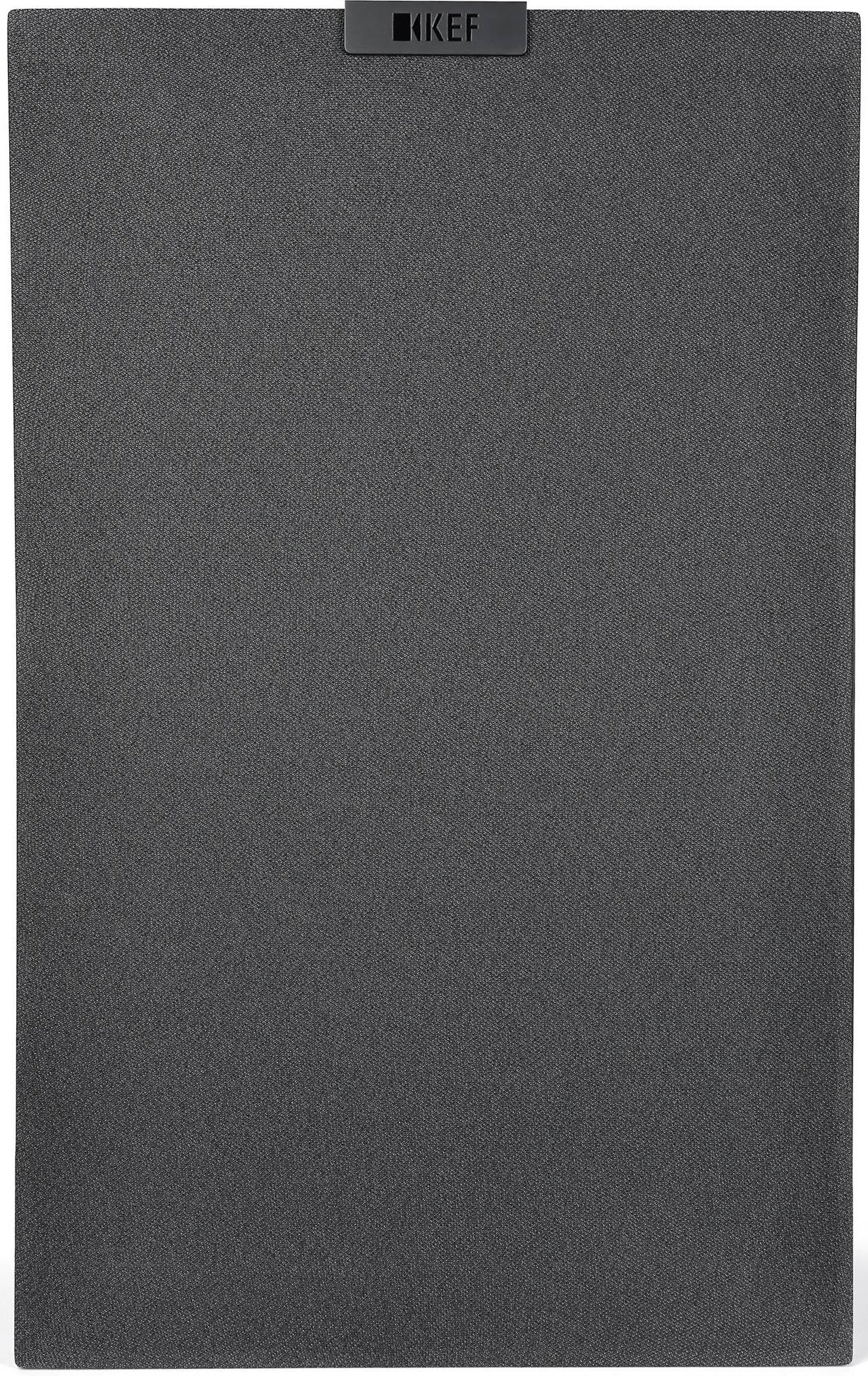 KEF Q4 Meta in-wall speaker showing black grille and sleek design for outdoor or in-wall audio installation