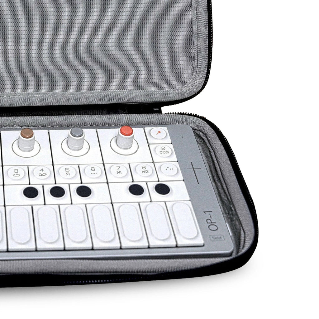 Analog Cases Glide Case for Teenage Engineering OP-1 and OP-1 Field, protective studio bag with sleek design and durable material.