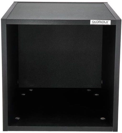 Glorious Record Box 110 vinyl record storage box, black, with accessories (view 4)