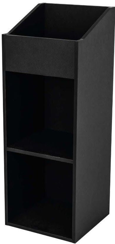 Glorious Record Rack 330, black view