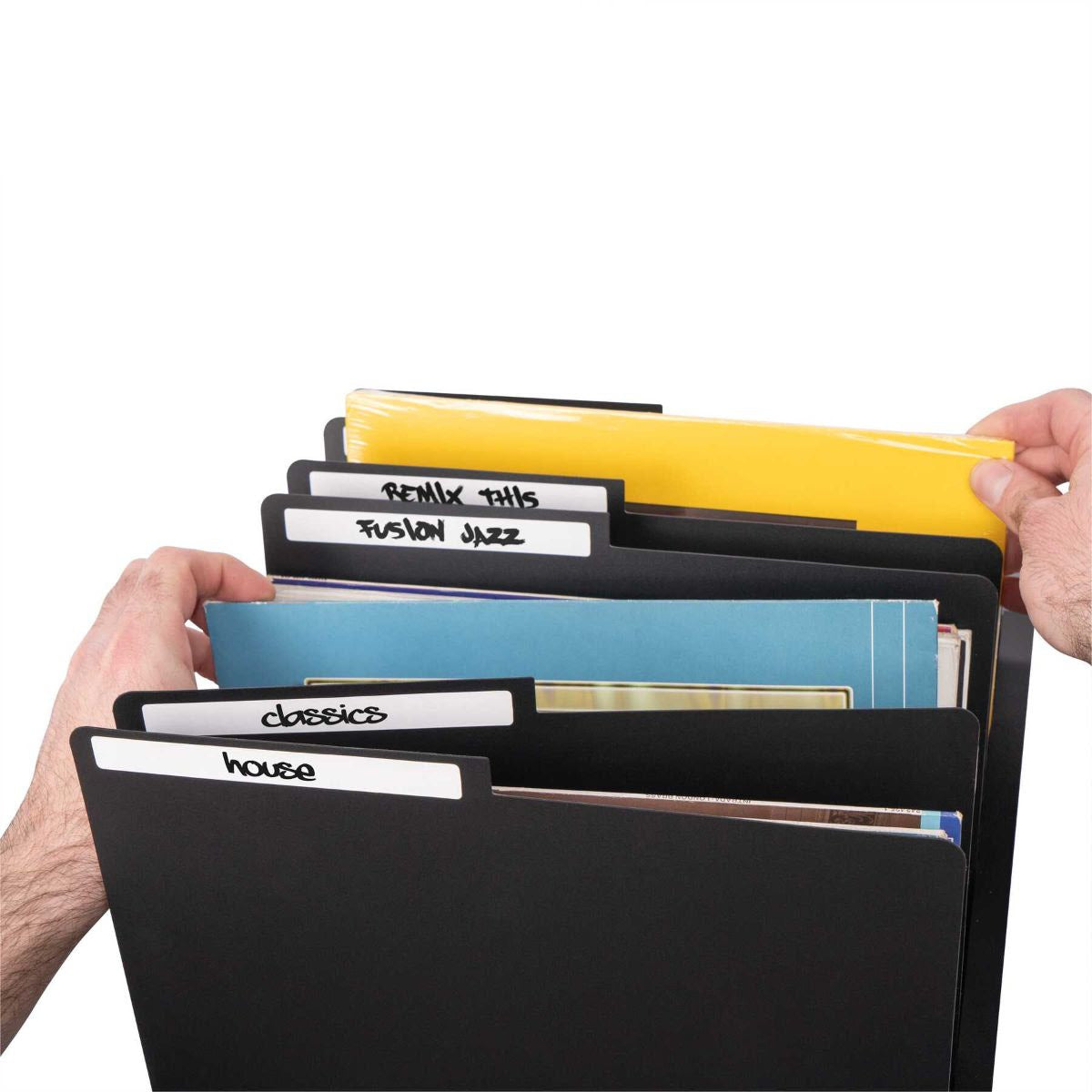 Glorious Vinyl LP Divider Set, detail view