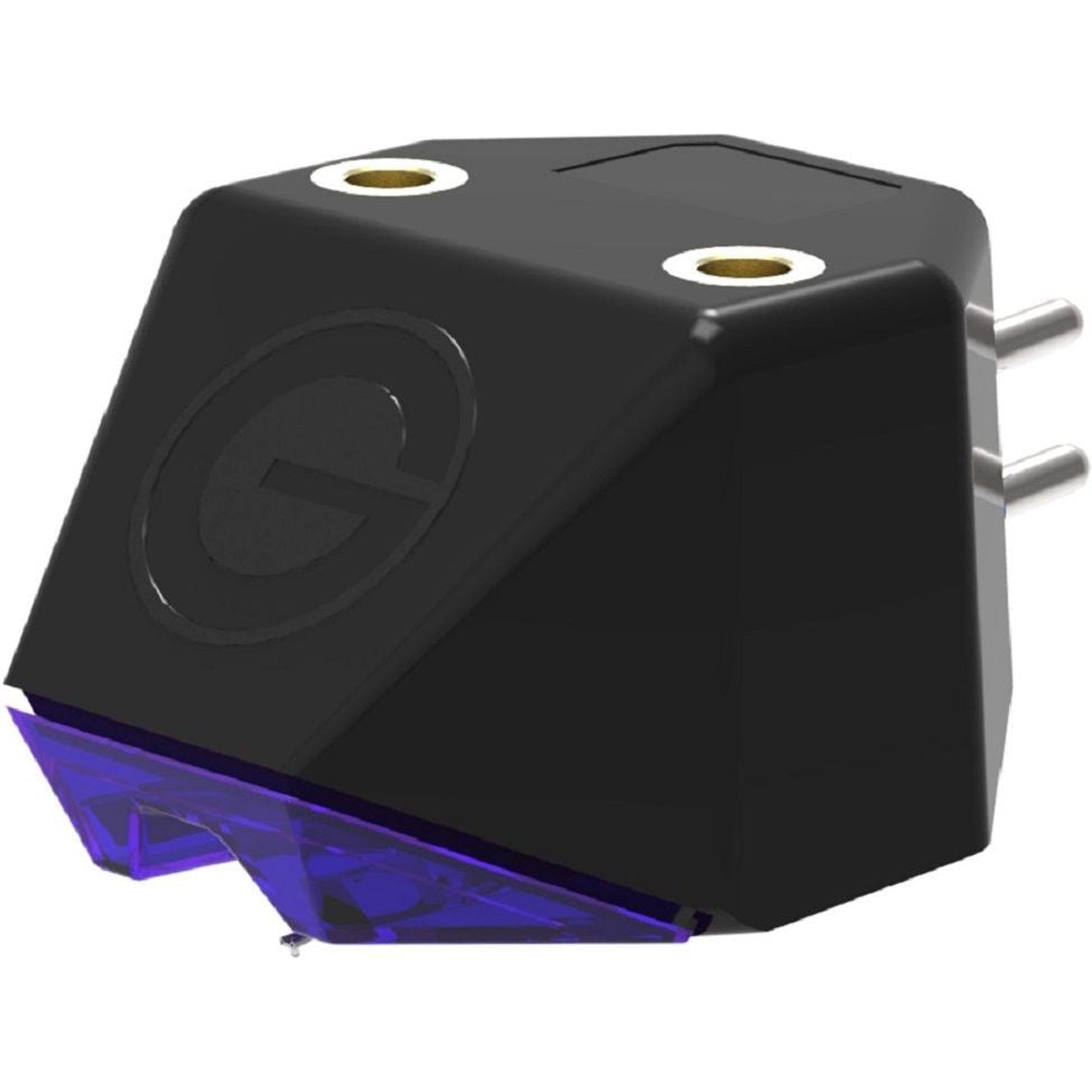 Goldring E3 Cartridge turntable cartridge, in black, rear view