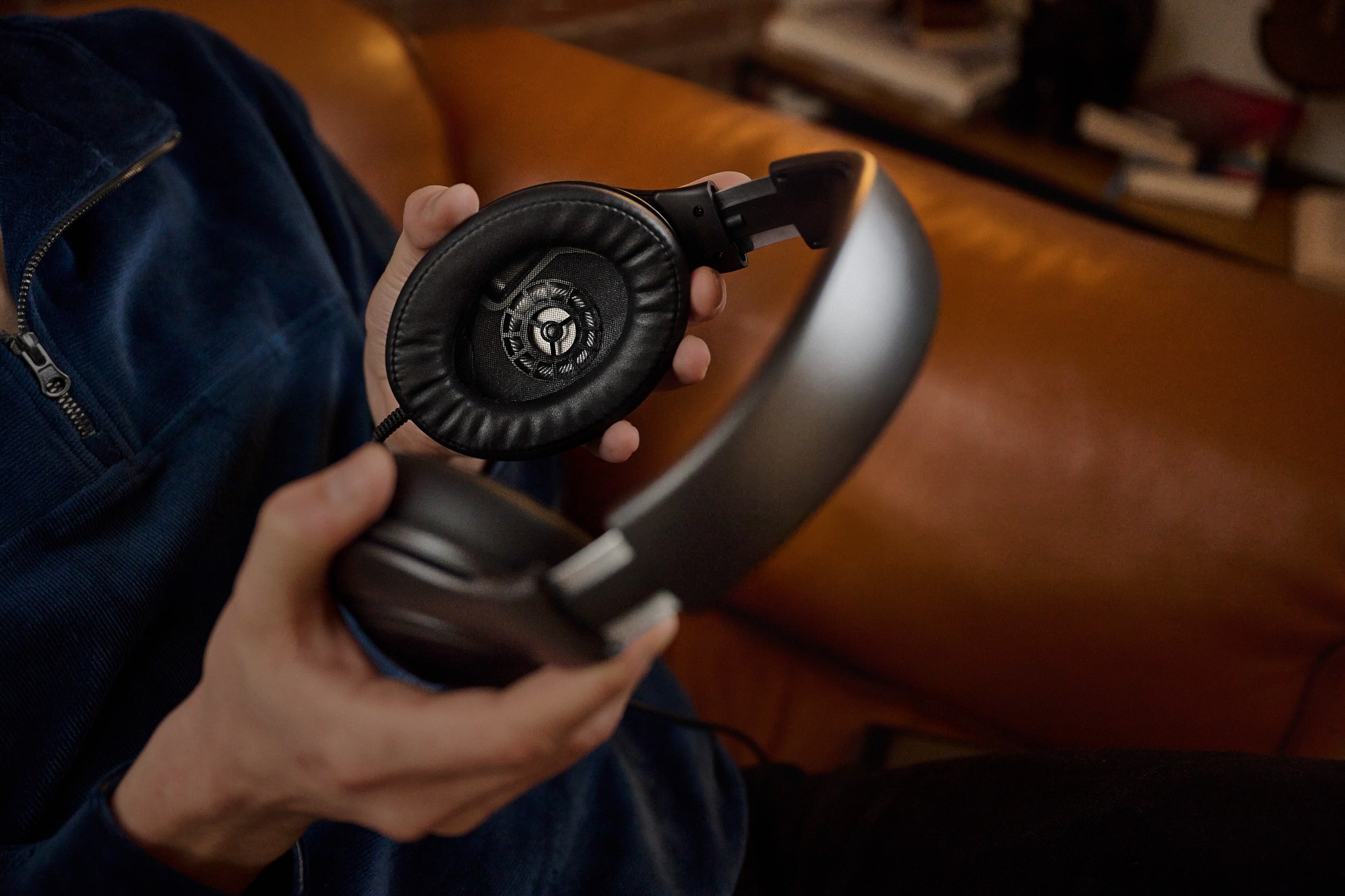 Sennheiser HD 620S wired headphones with over-ear design, featuring black cushions and sleek black ear cups.