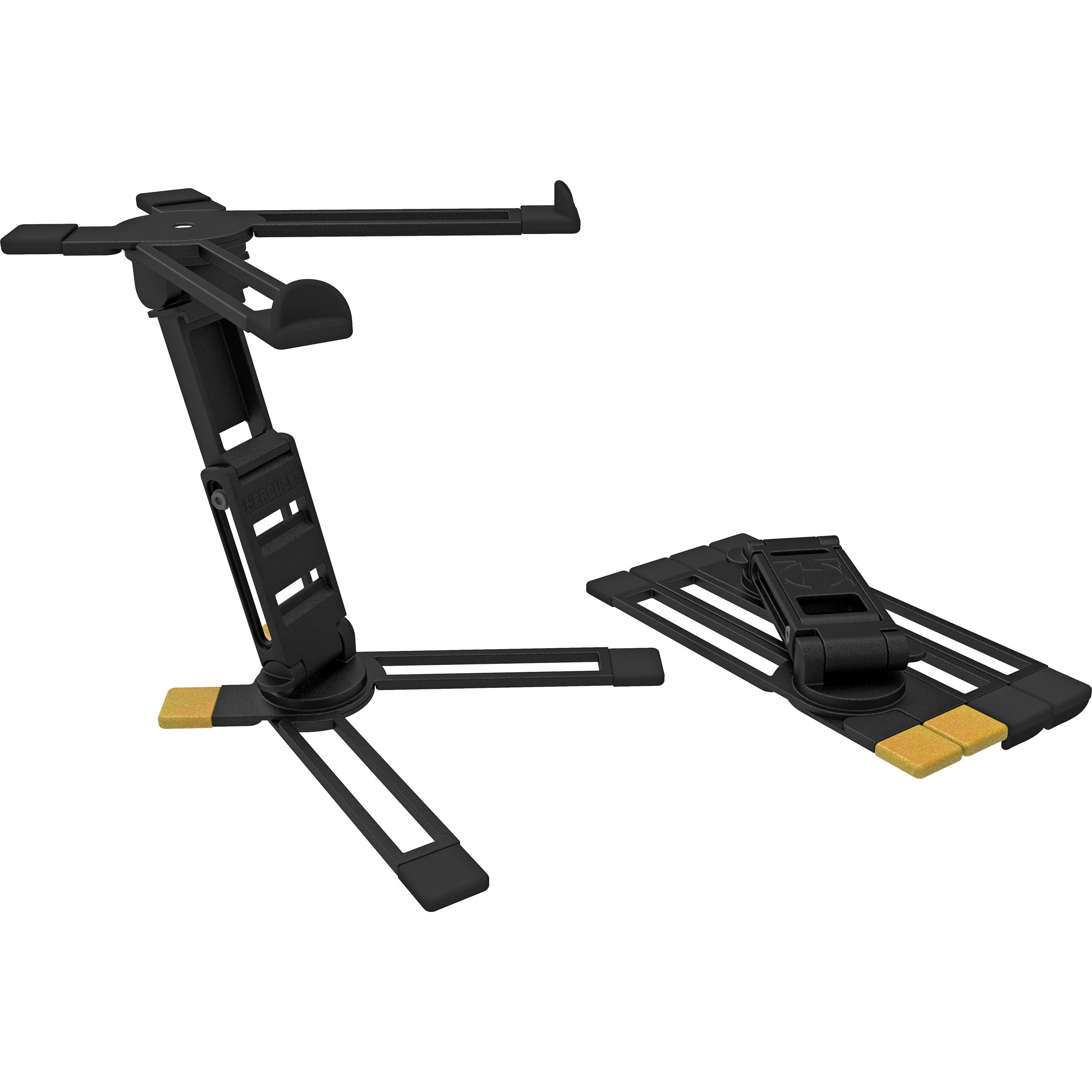 Hercules Stands DG400BB laptop stand, height adjustment detail