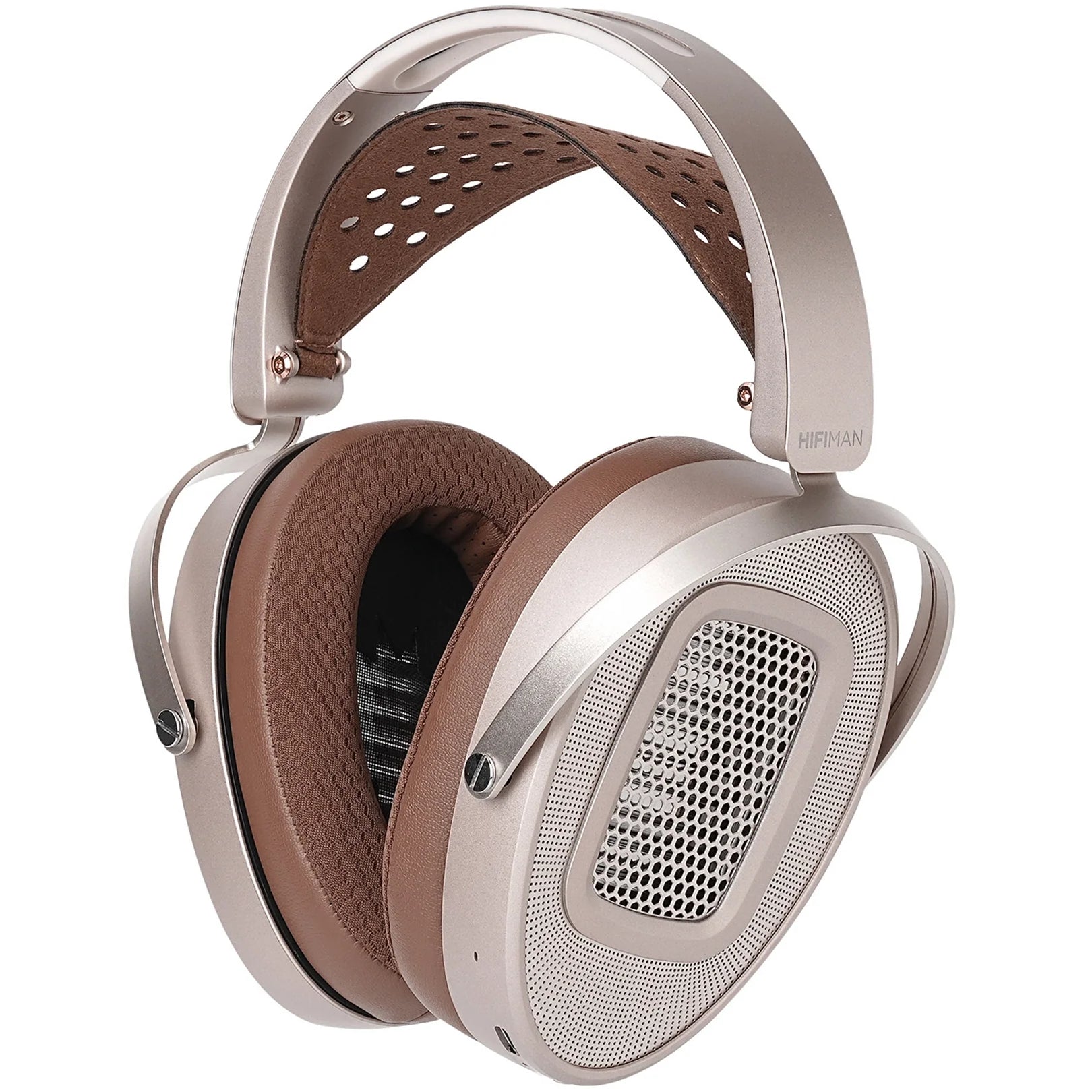 HiFiMAN HE1000 WiFi wireless headphones with sleek design and over-ear cups, showcasing premium audio technology.