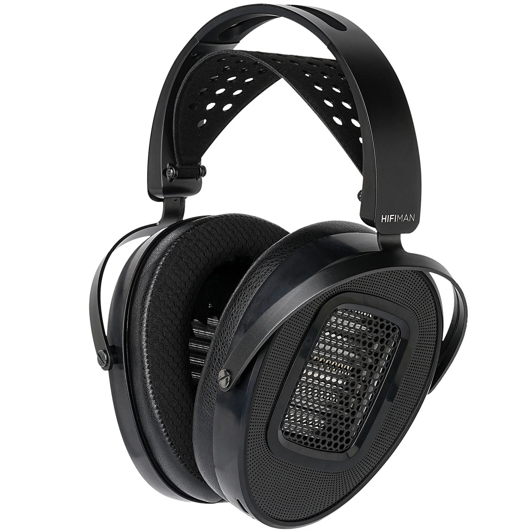 HiFiMAN Arya WiFi wireless headphones with over-ear design and sleek black finish, featuring plush ear cushions for comfort