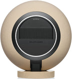Marantz Horizon Grand wireless speaker in champagne finish, shown from the rear with detailed speaker grille and port openings.