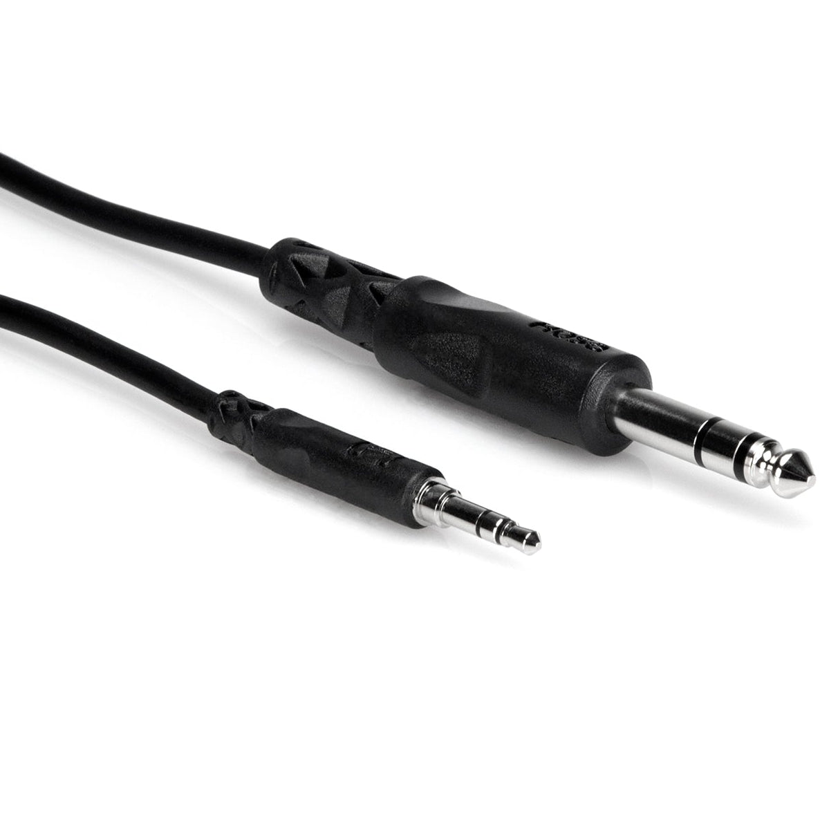 Hosa CMS-105 3.5mm TRS - 6.3mm TRS Cable 1.5m, full cable view