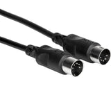 Hosa MID-301BK MIDI Cable 0.3m