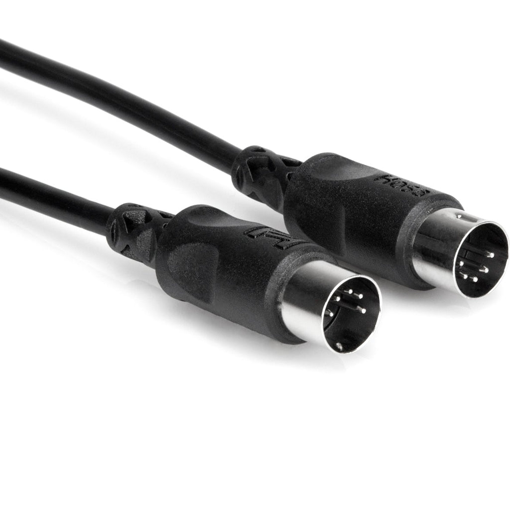 Hosa MID-310BK MIDI Cable 3m MIDI cable, in black
