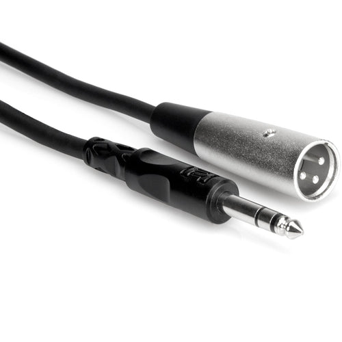 Hosa STX-105M 6.3 mm TRS to XLR-male cable (1.5 m), in black