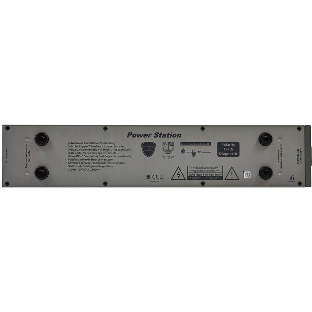 SilentPower PowerStation power supply with multiple ports and a sleek design, ideal for home audio setups.