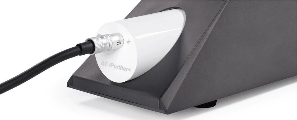 SilentPower PowerStation power supply with multiple ports and a sleek design, shown from an angled perspective.