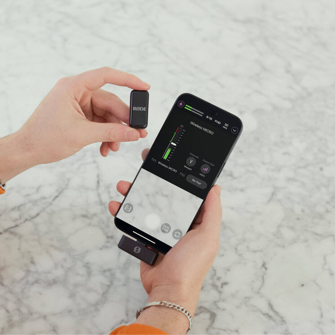 Rode Wireless Micro (USB-C, Black, B-Stock)