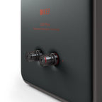 KEF LS50 Meta passive bookshelf speakers shown with sleek black finish and compact design for high-quality audio playback.