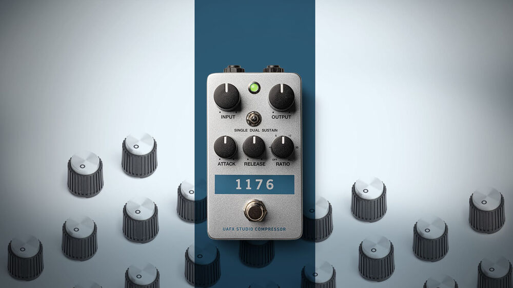 【orange09】UAFX 1176 Studio Compressor Universal Audio UAFX 1176 Studio Compressor Pedal - ProPlugin