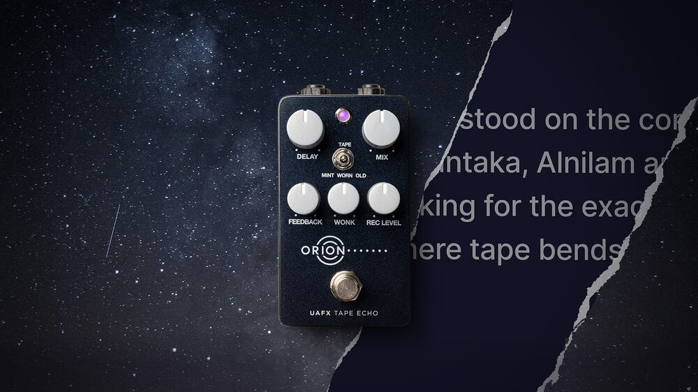 UAFX ◆ORION TAPE ECHO DELAY◆オリオン Universal Audio UAFX Orion Tape Echo – Soundium