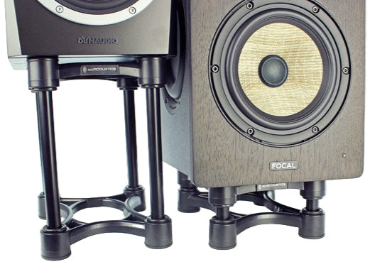IsoAcoustics ISO-155 studio monitor isolation stands (view 3)