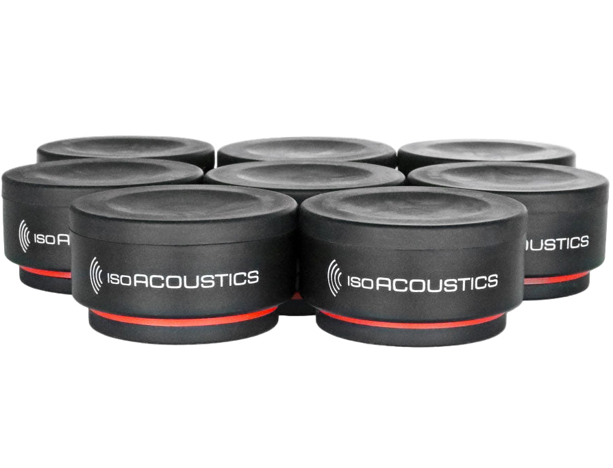 IsoAcoustics ISO-Puck Mini, studio monitor stands, back