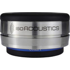 IsoAcoustics Orea Indigo speaker stands with sleek design and adjustable height for optimal audio performance.