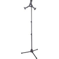 K&M 19793 microphone stand, front view.