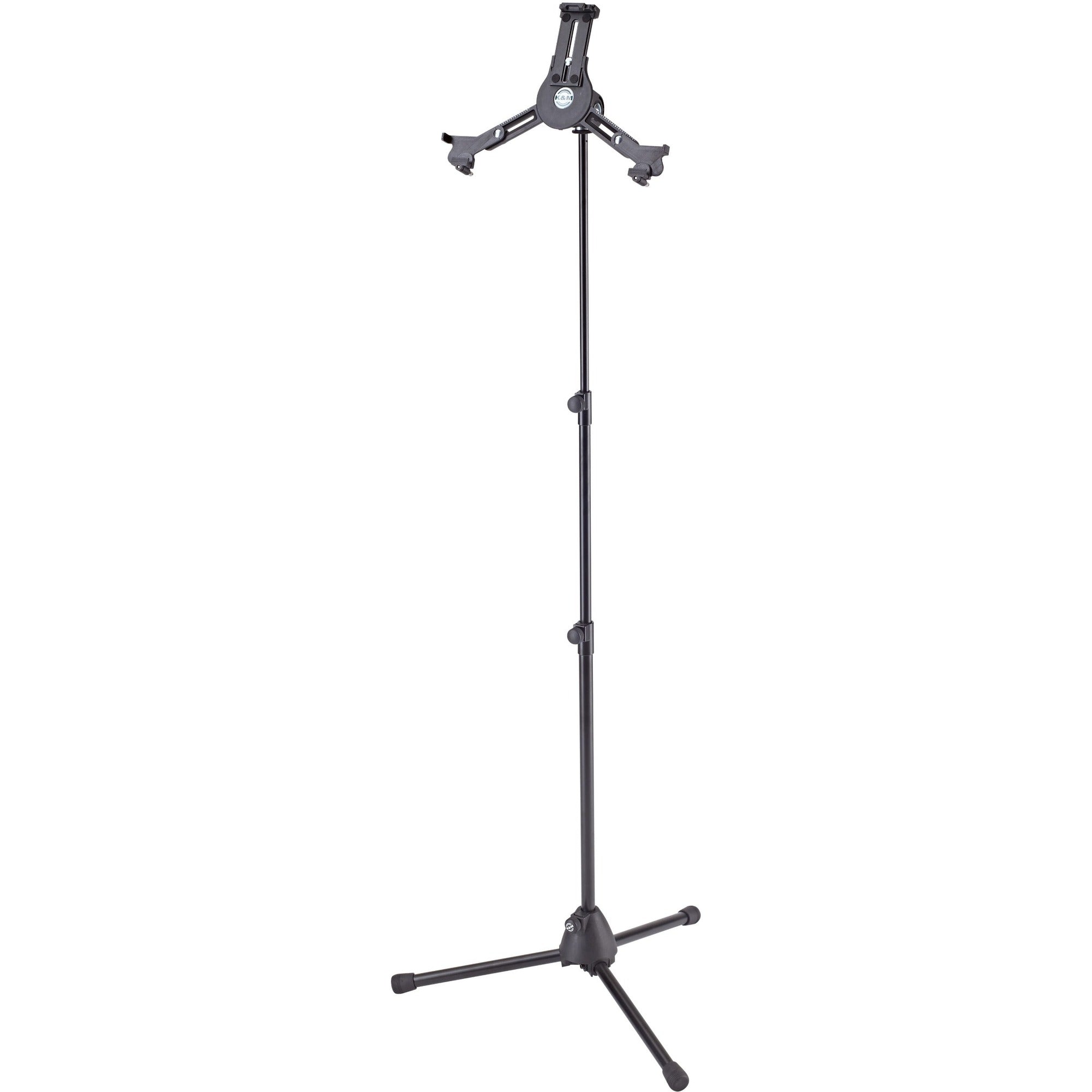 K&M 19793 microphone stand, front view.