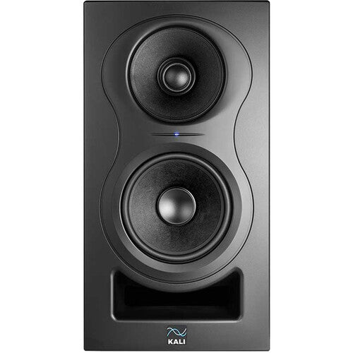 Kali Audio IN-5 active nearfield monitor, grille detail, black