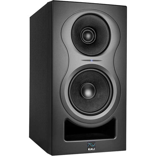 Kali Audio IN-5 active nearfield monitor, grille detail, black