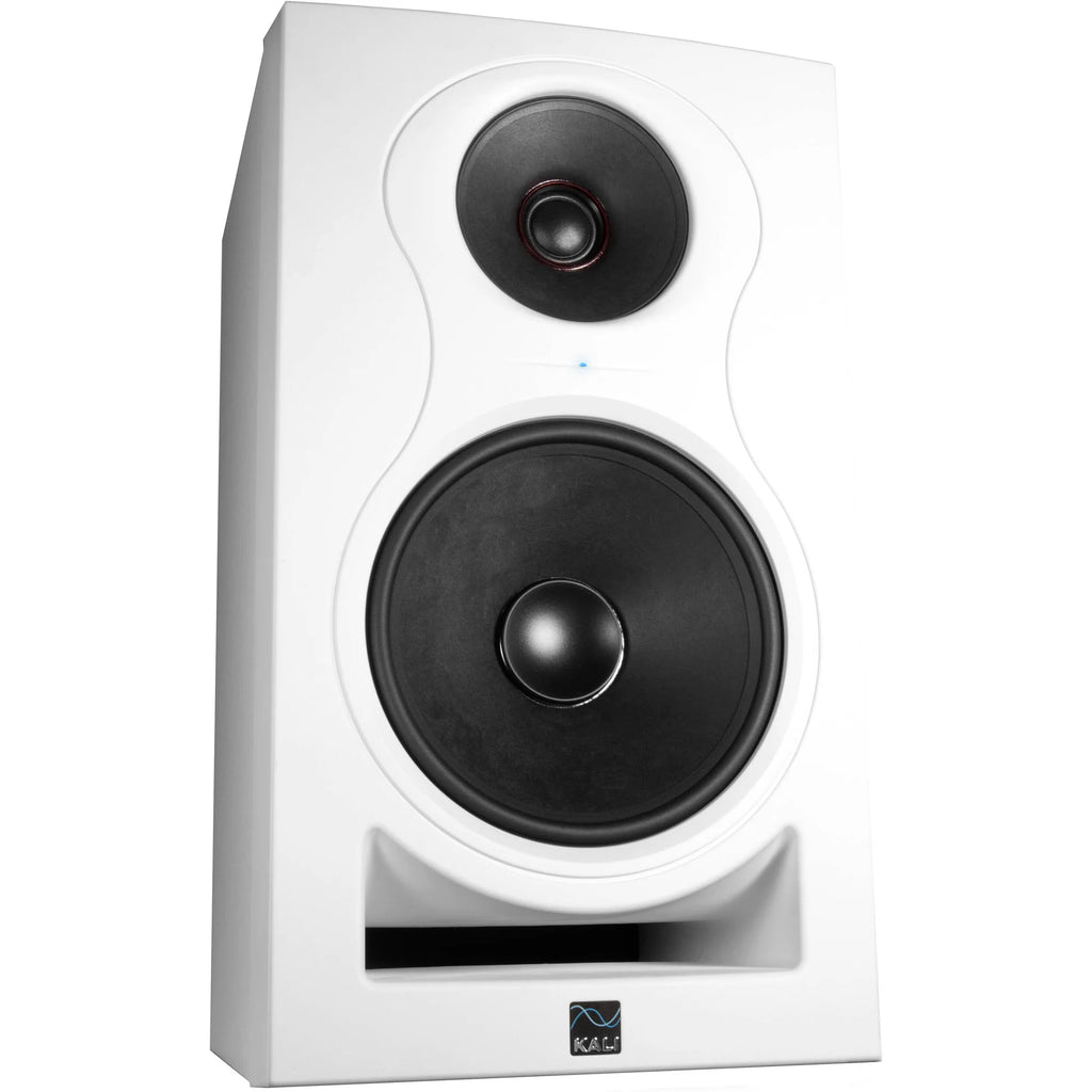 Kali Audio IN-8 V2 active nearfield monitors, in black, front view