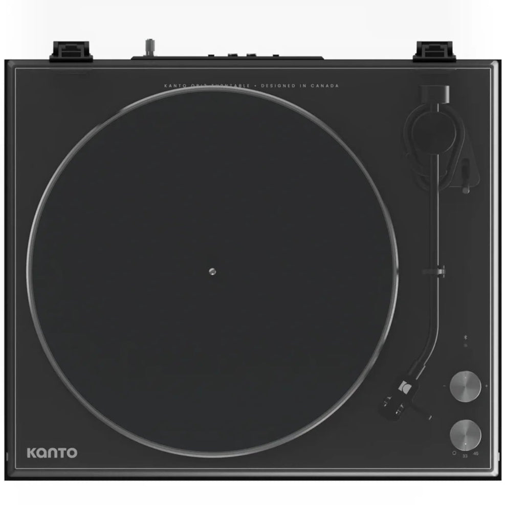 Kanto Audio OBI3 turntable, in black