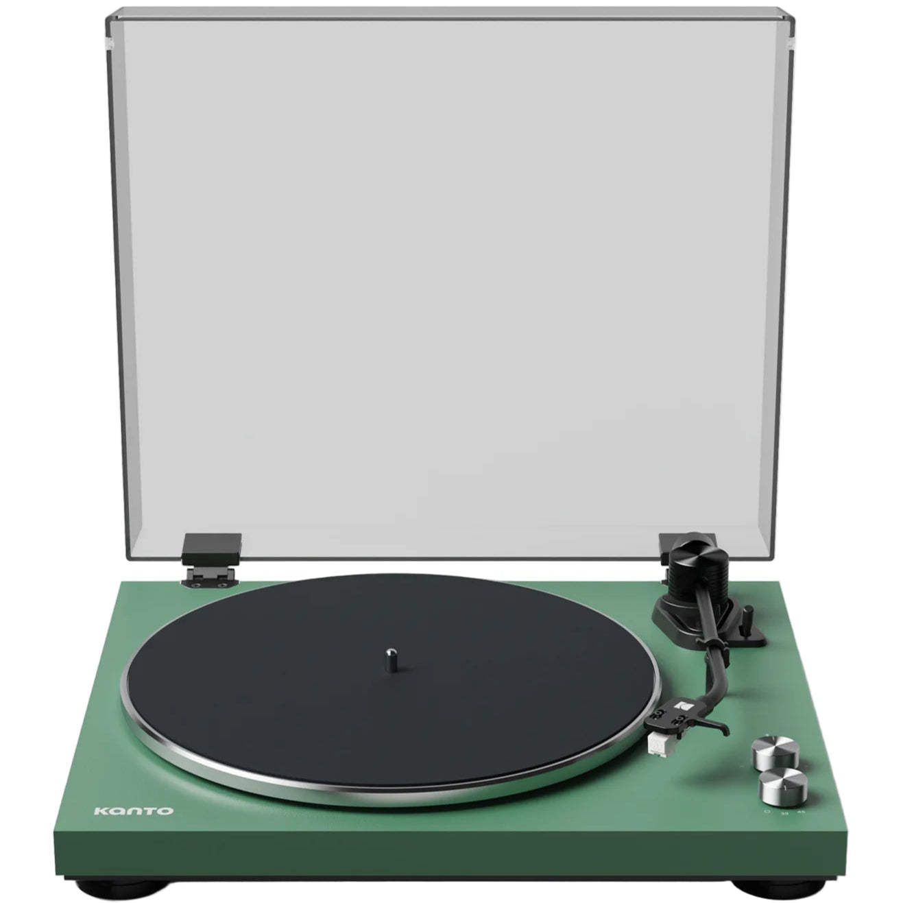 Kanto Audio OBI3 turntable, front view