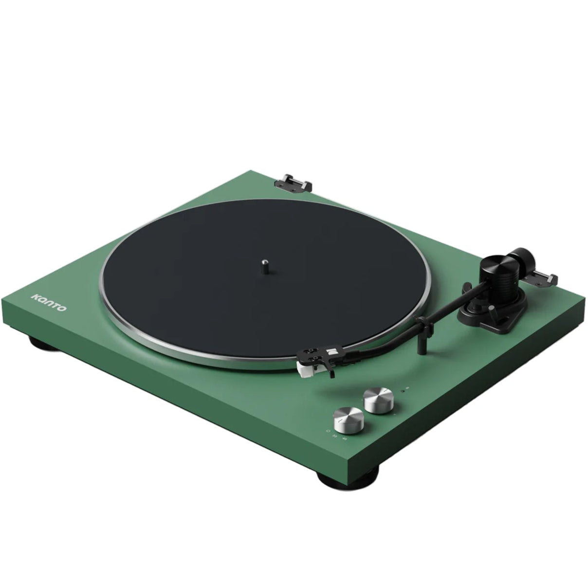 Kanto Audio OBI3 turntable, side view