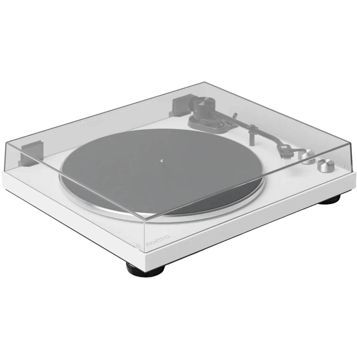 Kanto Audio OBI3 turntable, side view