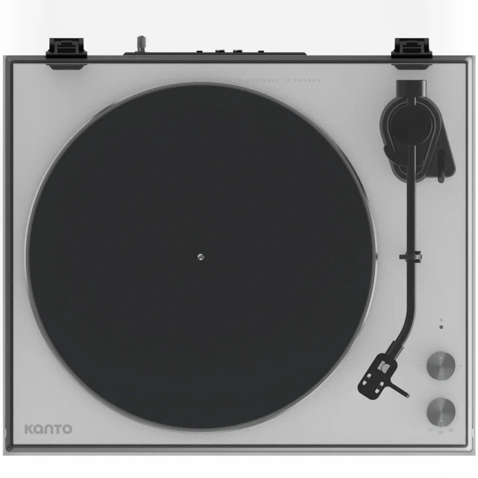 Kanto Audio OBI3 turntable, in white