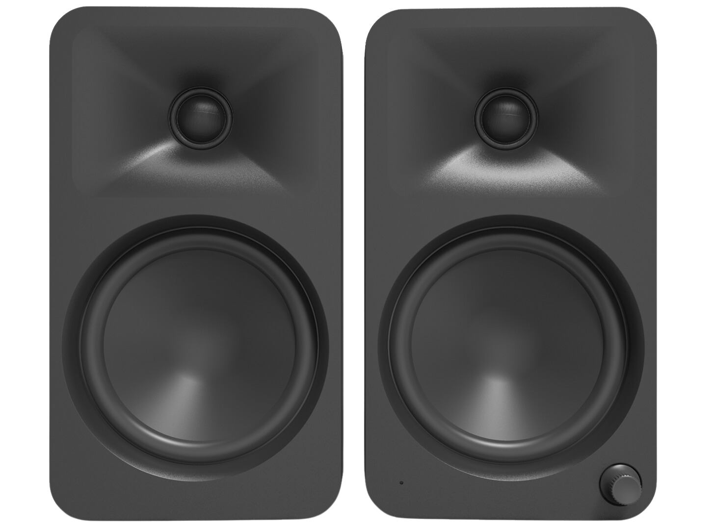 Kanto Audio Ora 4 desktop speakers, black alternate view 3