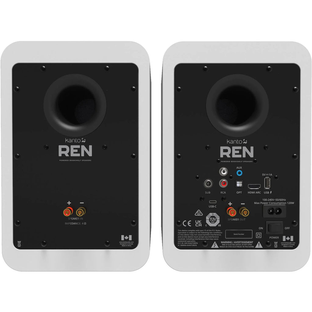 Kanto Audio Ren bookshelf speakers, view 9