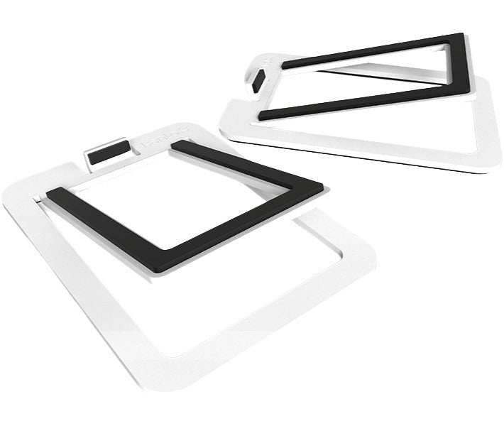 Kanto Audio S2 desktop speaker stands, in black