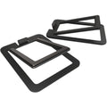 Kanto Audio S2 desktop speaker stands, in black