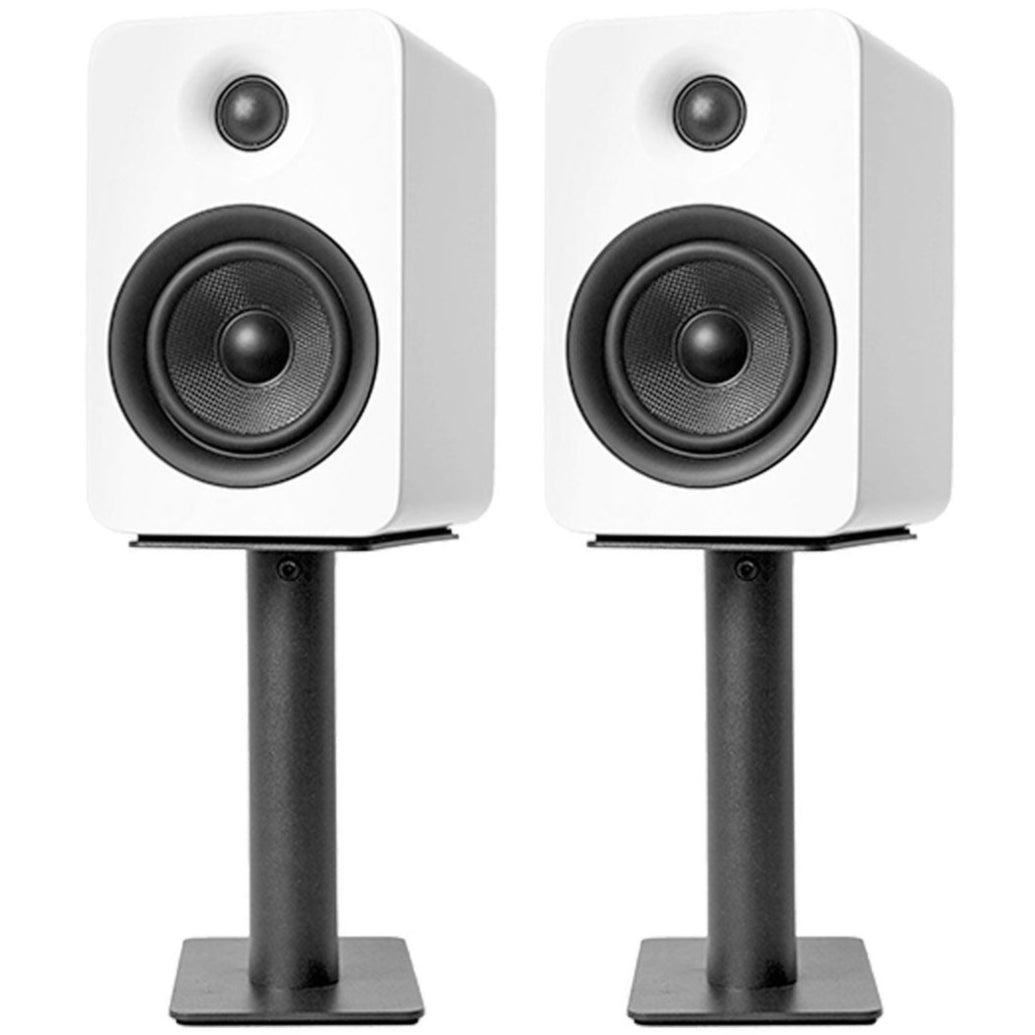Kanto Audio SP9 9" Desktop Speaker Stands (Black, B-Stock) speaker stands, hero shot