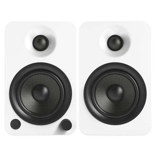 Kanto Audio YU4, wireless speakers, detail, matte black