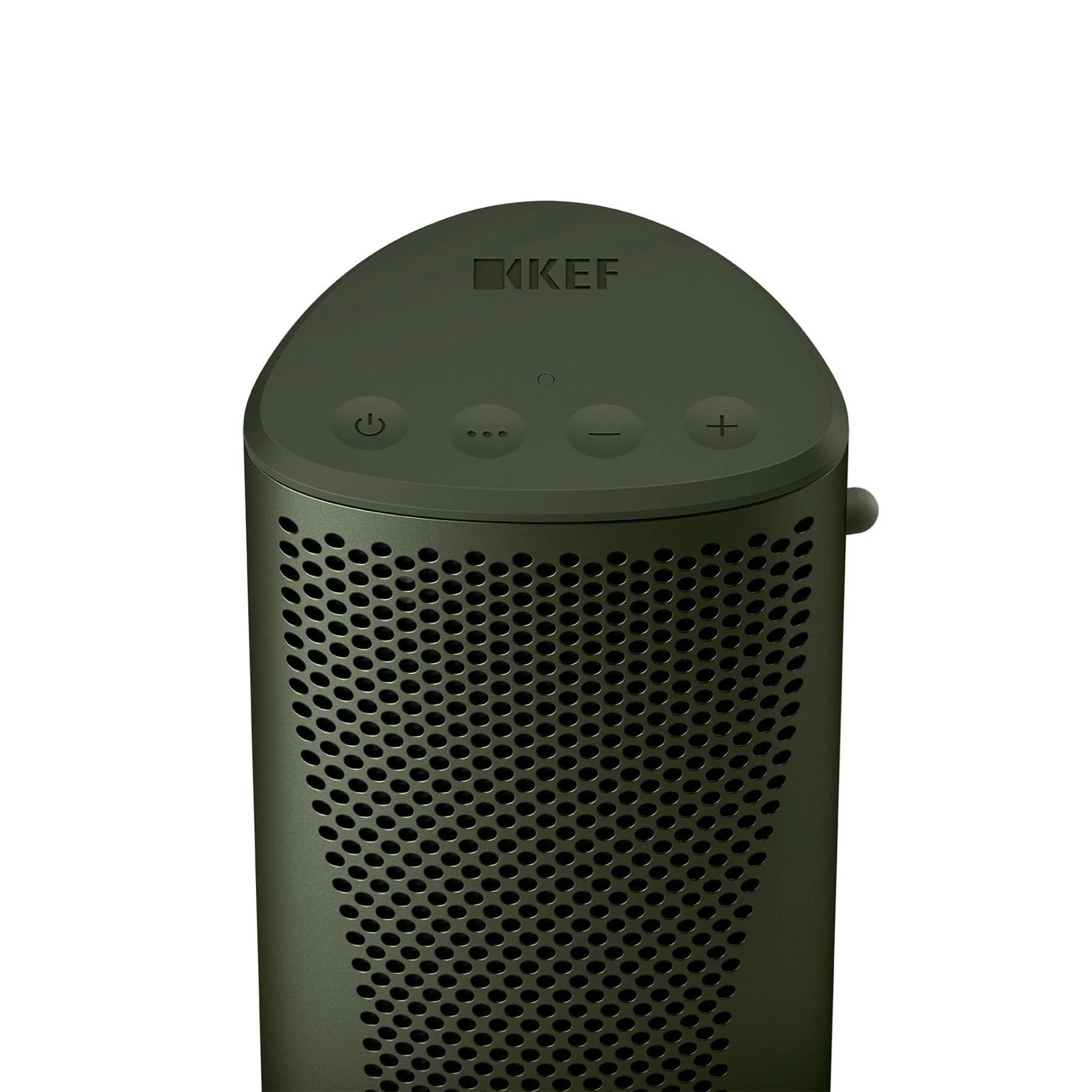 KEF Muo portable speakers, green top view