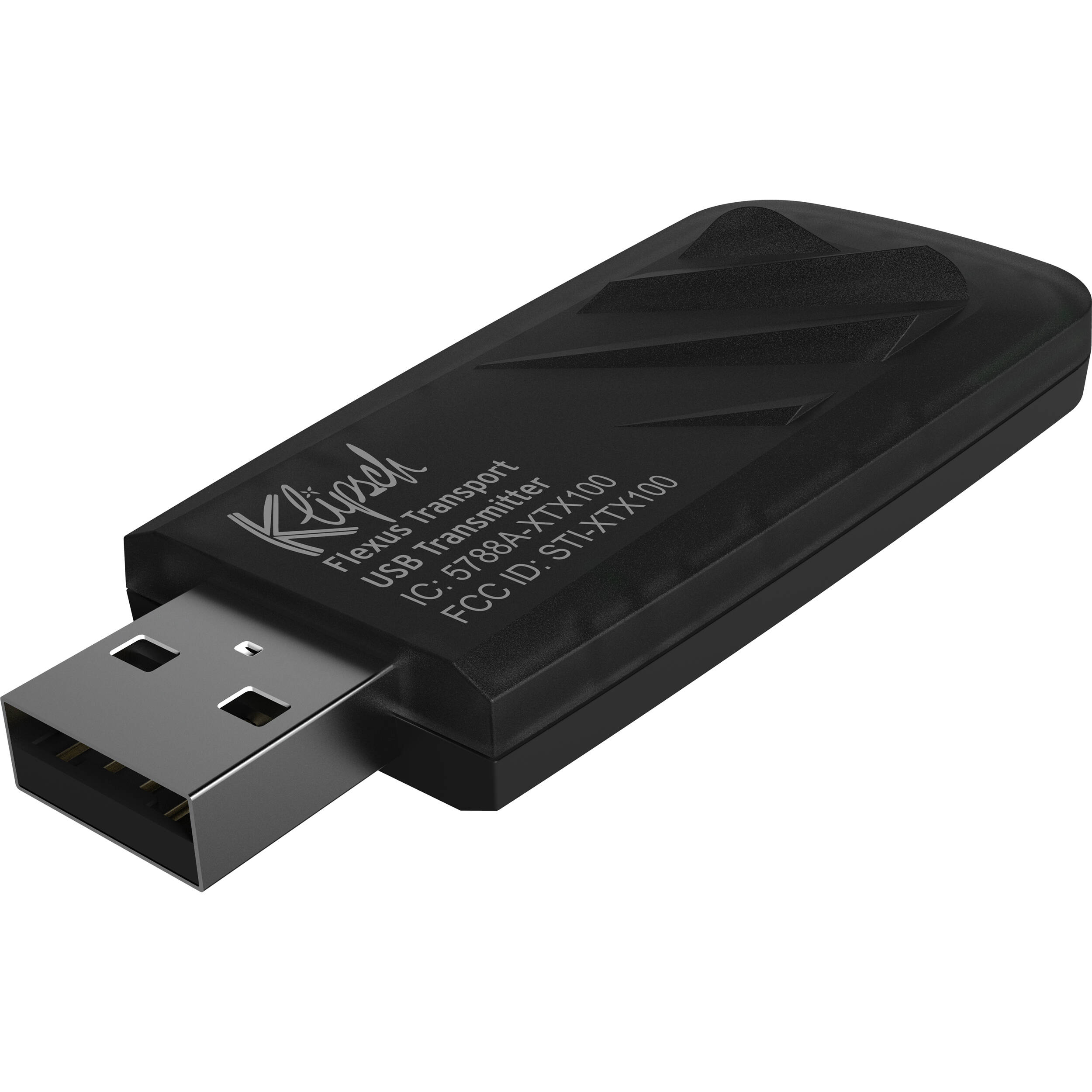 Klipsch Flexus Core 100 soundbar, USB wireless transmitter dongle.