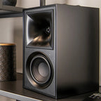 Klipsch The Fives active bookshelf speakers, angle 6