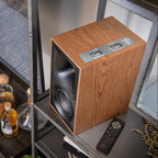 Klipsch The Fives active bookshelf speakers, angle 15
