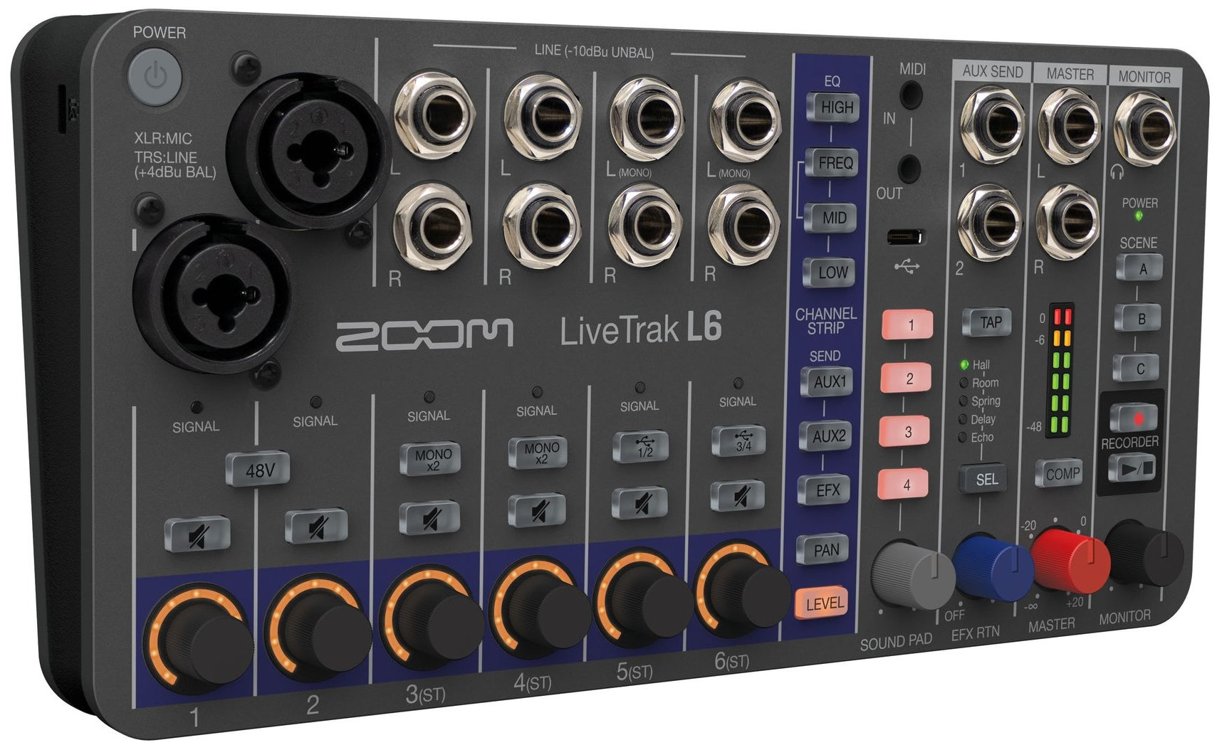 DTM・DAW Zoom LiveTrak L6 Zoom LiveTrak L-6 – Soundium