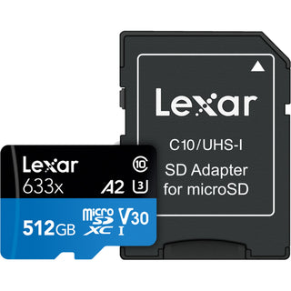 Lexar microSD kortelės